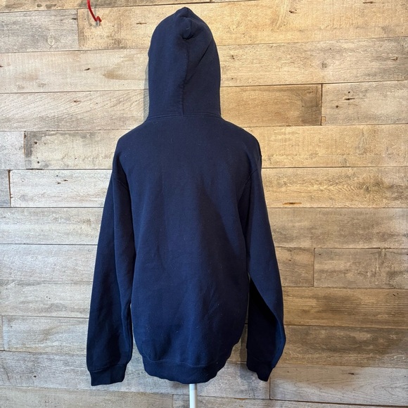 🛍️3/$30 Notre Dame Athletics women’s navy blue‎ hoodie in size medium - Picture 4 of 9